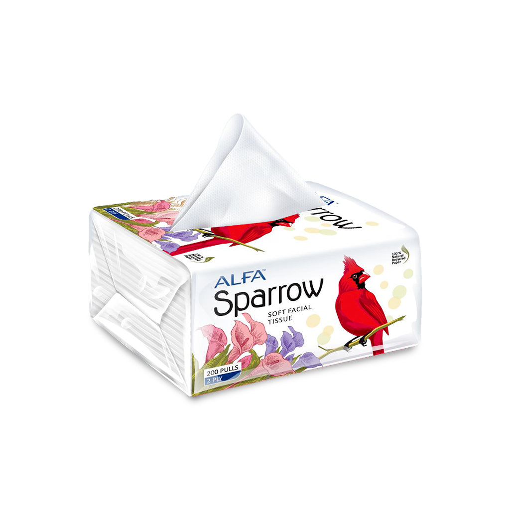 ALFA SPARROW FACIAL TISSUE